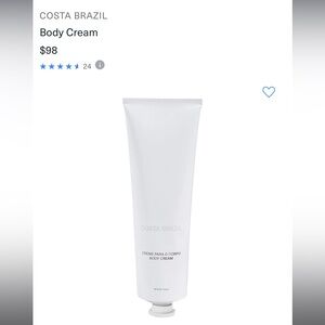 Costa Brazil body cream